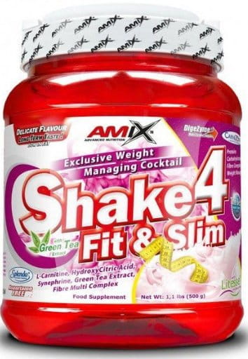 Eiwitpoeders Amix Shake 4 Fit&Slim 1000g - Vanilla