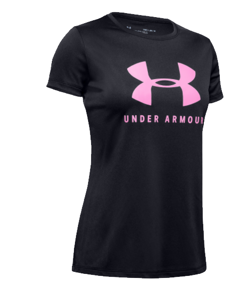 Under Armour Tech Solid Graphic Big Logo SS T-Shirt