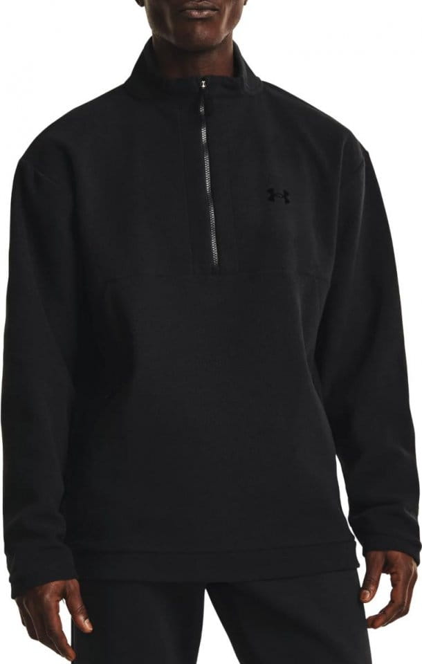 Sweatshirt Under Armour UA Recover Fleece 1/4 Zip-BLK