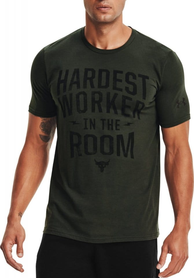 T-shirt Under Armour UA PJT ROCK HARDEST WRKR SS
