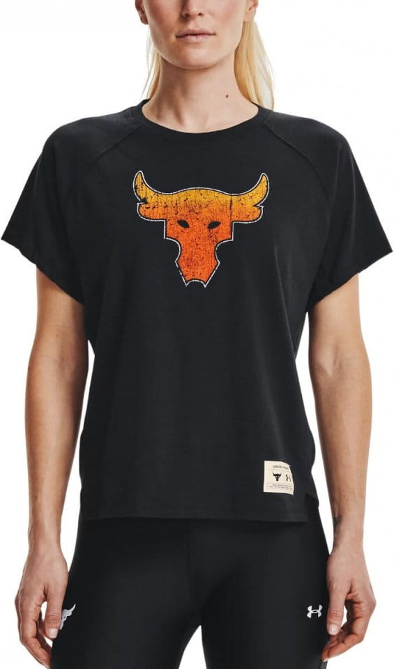 T-shirt Under Armour UA Prjct Rock Bull SS-BLK