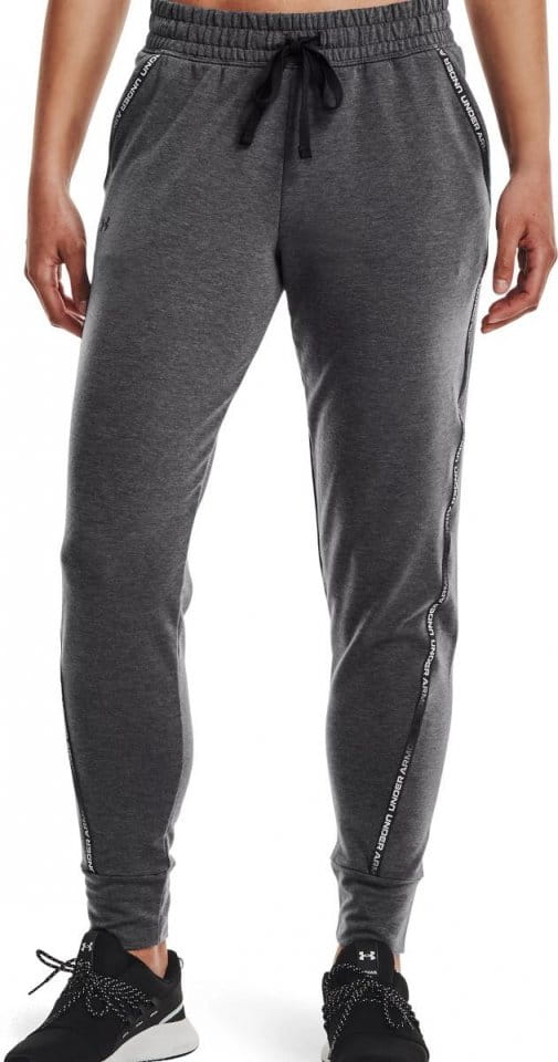 Broeken Under Armour UA Rival Terry Taped Pant-GRY