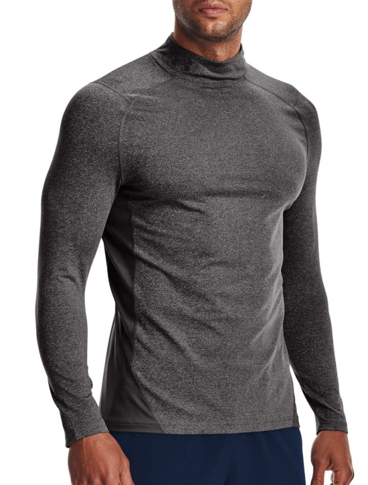 T-shirt met lange mouwen Under UA CG Armour Fitted Mock-GRY