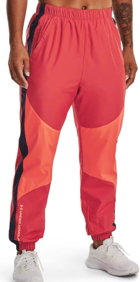 Broeken Under Armour UA Rush Woven Pant -RED