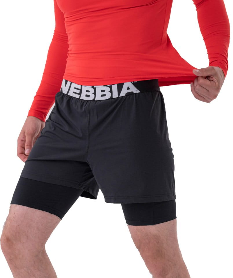 Korte broeken Nebbia Double-Layer Shorts with Smart Pockets