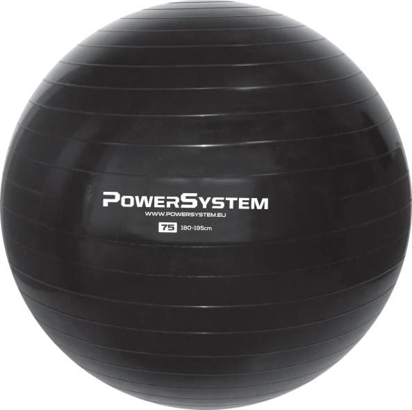 Bal System POWER SYSTEM-PRO GYMBALL 75CM-BLACK