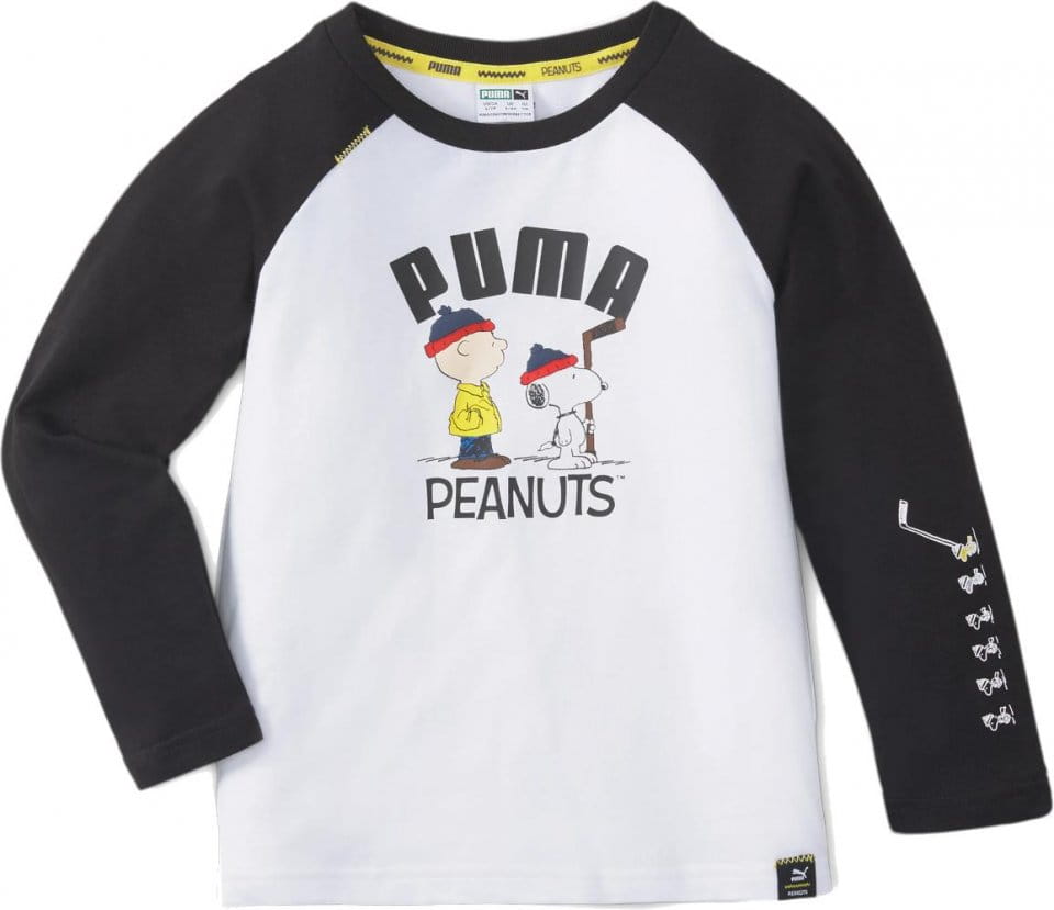 T-shirt met lange mouwen Puma x PEANUTS LS Tee