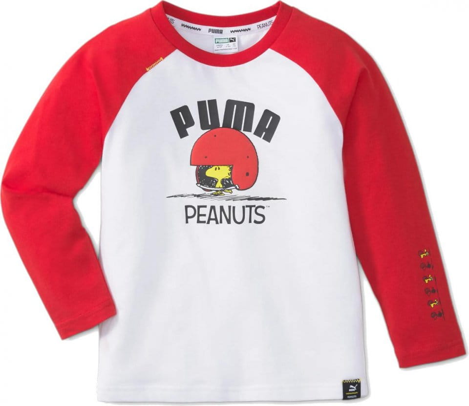 T-shirt met lange mouwen Puma x PEANUTS LS Tee