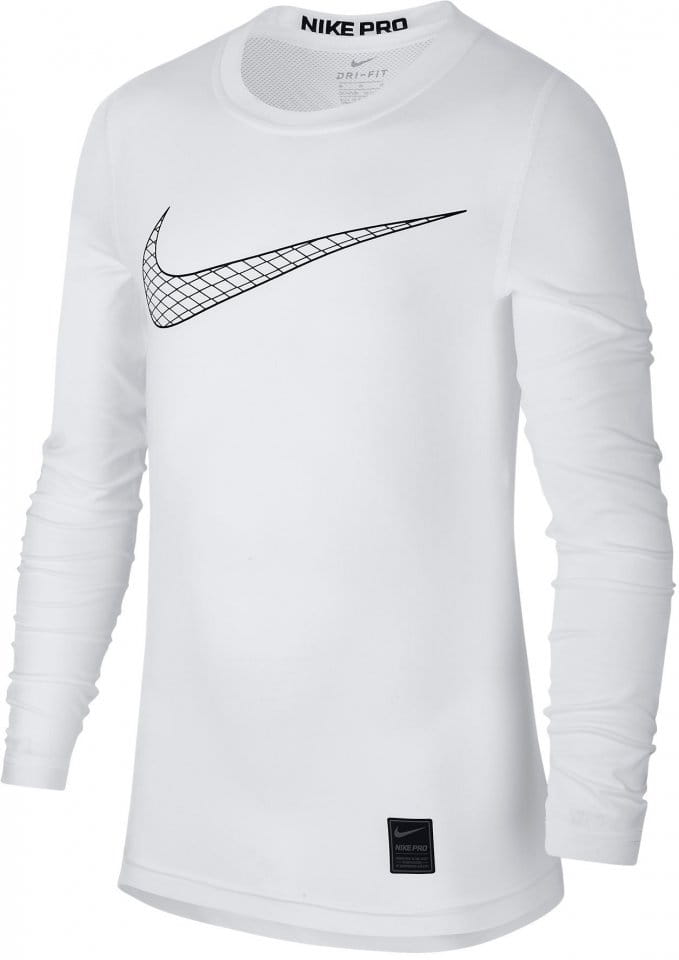 T-shirt met lange mouwen Nike B NP TOP LS COMP HO18 2