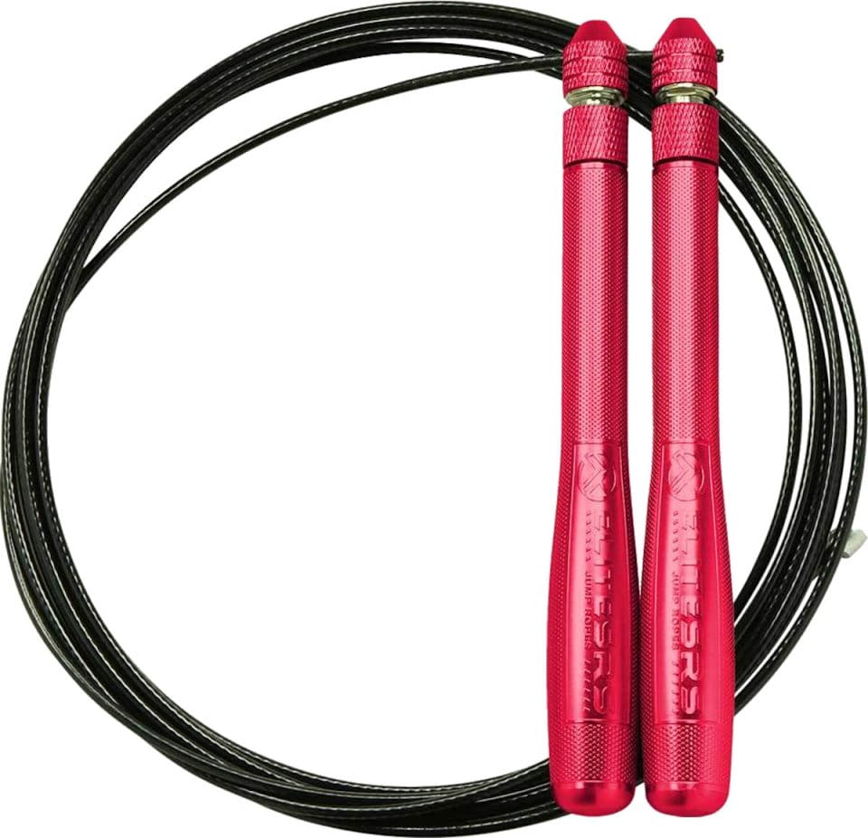 Springtouw ELITE SRS Bullet Comp Red Handles - Black Cable
