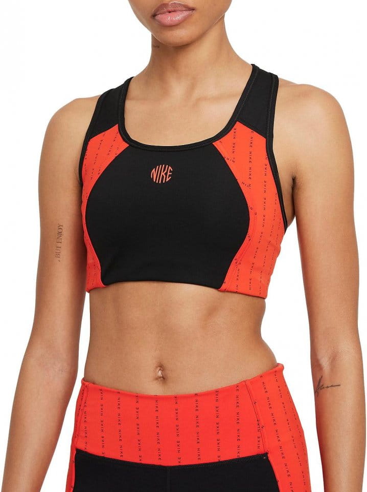 BH Nike Dri-FIT Swoosh Icon Clash Women’s Medium-Support 1-Piece Pad Keyhole Sports Bra