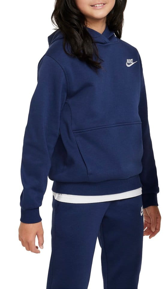 Sweatshirt met capuchon Nike K NSW CLUB FLC HDY LBR
