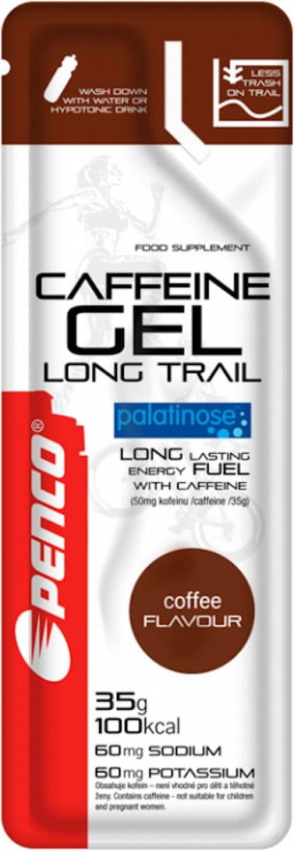 Energiegels PENCO CAFFEINE GEL LONG TRAIL 35g Coffee