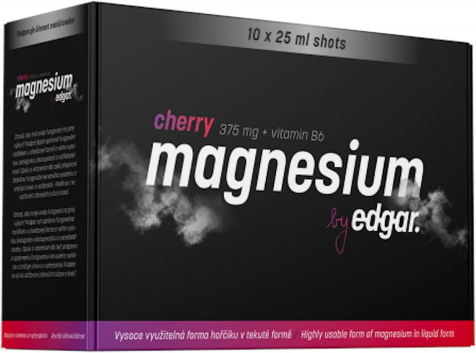Vitamines en mineralen Edgar Magnesium cherry 10x25ml