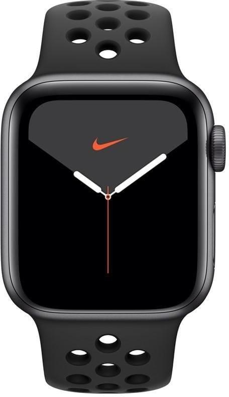 Horloge Apple Watch Series 5 GPS, 40mm Space Grey Aluminium Case with Anthracite/Black Sport Band