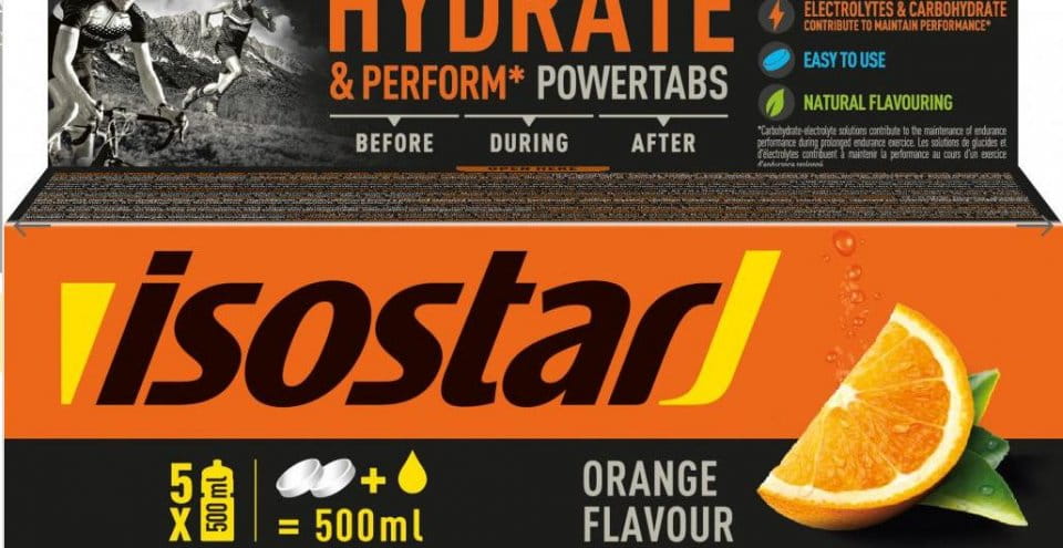 Ionische dranken Isostar 120g POWERTABS