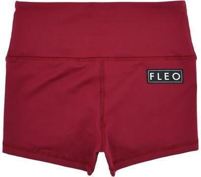 Korte broeken FLEO Deep Red High Rise Original